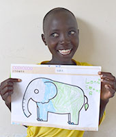 ウガンダの子どもの写真