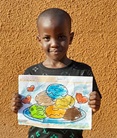 ウガンダの子どもの写真