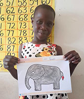 ウガンダの子どもの写真