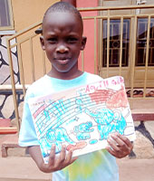 ウガンダの子どもの写真