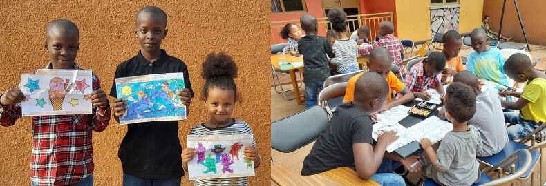 学習プリント.comのウガンダ学習支援